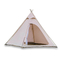 1000 मिमी कैम्पिंग कपास कैनवास तम्बू 3 से 4 लोग पिरामिड आकार तम्बू चंदवा शिखर